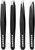 Amorux 4Pcs Eyebrow Tweezers Set For Women Facial Hair Professional hair removal Stainless Steel Tweezers for Ingrown Facial Hair, Splinters (Tweezers Set)