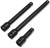 EPAuto 1/2-Inch Drive Impact Socket Extension Bar Set, Cr-V, 3 Pieces