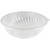 Maryland Swirl Design Round Plastic Bowl - Can Hold 319 Oz Clear, Medium, 1 Pc