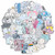 Elephant Stickers for Water Bottle,Waterproof Vinyl 50pcs Stickers for Laptop Computer Phone Bumper Skateboard Luggage Stickers for Teenager Kids Girls