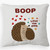 Mom Mother Gifts,I Love You Mom Gifts,Mother's Day Birthday Gifts for Mom from Daughters Sons,Mom Mother Gifts from Daughters Sons,I Love You Mom Hedgehog Pillow Covers 18x18