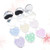 Beaupretty Kids Makeup Mirror Wallet for Pocket Mirror Kids Compact Cosmetic Mirror Pocket Mirror for Women Small Mirror Handheld Cosmetic Mirror Folding Mirror Heart-shaped Miss