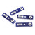 Microscope Slide Kit, 12pcs Microscope Slides Biology Plastic Prepared Microscope Slides Lab Specimens Portable Educational, Microscope Slides (Blue)