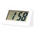 RIPTEADRY Mute Electronic Clock Digital Clock, Small Digital Clock, Battery Operated Mini LCD Desk Clock, Time Display Clock for Bedroom Home Office