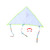 Veemoon DIY Painting Kites Make Your own Kite DIY Flying Kite DIY Kites for Kids Making Blank Flying Kite DIY Blank White Kite Flying Kites for Kids Polyester Blank Kite Coloring Child Set