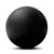 WOVTE Massage Lacrosse Ball for Sore Muscles, Shoulders, Neck, Back, Foot, Body, Deep Tissue, Trigger Point, Muscle Knots, Yoga and Myofascial Release (Black)