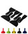 Bates- Putty Knife, 6 Pack, Black, Plastic Paint Scraper, Plastic Scraper, Plastic Putty Knife, Putty Knife Set, Plastic Spreader, Spackle Tool, Plastic Putty Knife Scraper Tool, Putty Scraper