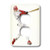 3dRose lsp_38990_6 Baseball Player Swings Bat 2 Plug Outlet Cover