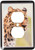 3dRose LSP_54129_6"Cheetah Up-Close-2 Plug Outlet Cover