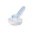 GIHALI Dog Cat Grooming Brush, Self Cleaning Slicker Brushes for Dogs Cats Pet Grooming Brush Tool Gently Removes Loose Undercoat, Mats Tangled Hair Slicker Brush for Pet Massage-Self Cleaning (Blue)