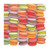 Abbott Collection 89-CPN-DP-0900 Small Macarons Napkins. 20 Pack, 5"SQ, Multi