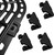 ALJ Air Fryer Rubber Feet for Dreo Air Fryer DR-KAF002 4QT Air Fryers, 4PCS Professional Air Fryer Rubber Bumpers, Rubber Tabs, Rubber Sides, Silicone Pieces, Silicone Tabs for Dreo Air Fryer Plate