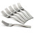 ONEIDA Arc Everyday Flatware Salad Forks, 0.70 LB, Metallic