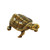 LYFJXX Brass Turtle Figurines Miniature Brass Animal Sculpture Bronze Collectibles Statues Chinese Feng Shui Decoration