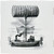 3dRose ct_80332_2 Air Ship Drawing Steampunk Style Ceramic Tile, 6-Inch