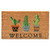 Calloway Mills 104051729 Cactus Welcome Doormat, 17" x 29", Multicolor