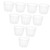 SHOWERORO 10pcs liquid measuring cups measuring cup for liquid ingredients Accessories liquid cooking utensils rice cooker rice cups substitute pp liquid measuring cup scale
