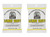Claeys Candy Lemon Drops 6 oz 2 Pack Old Fashioned Hard Candy w/Exit 28 Bargains sticker
