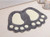 Footprint Foot Shaped Kids Bath Mats Water Absorption Non-Slip Plush Floor Rug Gray Carpet for Home Bedroom Bathroom