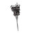 Cabilock Eucalyptus Leaves Home Decor Plant Artificial Leaves Black Eucalyptus Leaf Eucalyptus Leaf Adornment Black Leaves Fake Eucalyptus Branches Household Fake Leaves Plastic Silk Flower