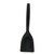 Alipis 2 in 1 Grip and Flip Spatula, Egg Spatula Silicone Fried Egg Grip Flip Tongs Egg Flipper Turner Pancake Fish French Toast Omelet Making Cookware for Kitchen Black