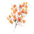 Abaodam Decor Fall Maple Leaves Maple Leaves Branches Fall Leaves Branch Emulation Maple Leaf Adorn Fake Maple Leaf Branch Vase Filling Ornament Artificial Plastic Fake Branch