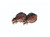2 Oak Leaf Cluster 5/16" Bronze Ribbon Device