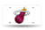 NBA Miami Heat Laser Inlaid Metal License Plate Tag, White
