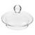 COLLBATH Teapot Lid Tea Kettles Decorative Tea Kettle Lid Tea Cup Lid Clear Teacup Lid Replacement Tea Cover Delicate Tea Pot Cover Home Supply Glass Household Teapot Supplies