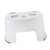 SEWOART Cartoon Plastic Stool Kids Step Stools for Plastic Foot Stool Toilet Potty Training Step Stool Foot Rest Stool Toilet Stools Stool for Kids Round Toddler Bedpan White