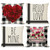 PANDICORN Valentines Pillow Covers 18x18 Set of 4, Valentines Day Pillow Covers Valentine Day Decoration, Black Buffalo Plaid Check Pink Truck Flower Red Rose Heart Decor Throw Pillows PANDICORN Valentines Pillow Covers 18x18 Set of 4, Valentines Day Pillow Covers Valentine Day Decoration, Black Buffalo Plaid Check Pink Truck Flower Red Rose Heart Decor Throw Pillows