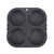 DEWSIL Hamburger Bun Pan, Silicone Hamburger Bun Pans for Baking,Multi Cavity Mesh Silicone Hamburger Bun Mold for Making Buns, Non Stick Baking Pan Household Silicone Food Baking New Baking Tool1
