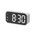 Digital Alarm Clock Bedside LED Alarm Clock Large Bold Number Display for Bedroom USB Charging -Battery Backup (White)