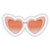 Santa Barbara Design Studio Sippin' Pretty Paper Napkins, 7.5" x 3.5", Heart Glasses