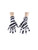 Seeksmile Adult Spandex Gloves Wrist Length Halloween Cosplay Costume Glove (Free Size, Zebra)