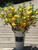 3 PCS 20 Inch Artificial Lemon Branches Fake Lemon Stems with Green Leaves Yellow Artificial Lemon Plants Fruit Floral Picks for Home Party Flower Arrangement Decor(Yellow)
