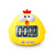 Digital Timer Cute Cartoon Animal Countdown-Timer Kitchen Alarm Clock Multifunction Time-Reminder-Digital Cooking Timer Cooking Timers For Kitchen Alarm Clock