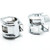 Krator CSH004 Handlebar (Honda VT 600 VLX / 750 Spirit/ACE/Aero/VTX 1300 Custom Chrome Switch Housing Cover Kit)