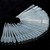Disposable Plastic Liquid Dropper Clear Graduated Transfer Pipette Eye Droppers Essential Oils Pipettes Calibrated Dropper for Essential Oils & Science Laboratory 0.5ml 500PCS