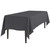 LinenTablecloth 70 X 120 in. Rectangular Polyester Tablecloth Charcoal