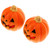 BESTOYARD 2pcs Halloween Jack-o-Lantern Halloween Tabletop Pumpkin Light Decoration Pumpkin Lamp Lanterns Decor Halloween Pumpkin Toy Halloween Fake Pumpkin Decoration Plastic Shine Lighting