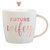 Slant Collections 14oz Flared Mug "Future Wifey",Multicolor,14 oz