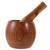 KJHBV 1 Set Garlic Masher Crush Pot for Kitchen Garlic Pestle Mortar and Pestle Pestle Ginger Grinding Bowl Garlic Crusher Wood Garlic Jar Household