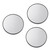 Mipcase 3pcs Suction Mirror Round Vanity Mirror Suction Makeup Mirror Makeup Mirror Magnified Acrylic Handheld Mirror Magnifying Mirror Hair Mirror Magnify Mirror Household Cosmetic Travel