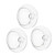 Zerodeko 3pcs Teapot Accessories Lid for Teapot Tea Kettle Covers Teapot Top Lid Replacement Clear Leak- Tea Kettle Lids Nun Ornament Cups Cover Glass High Borosilicate