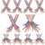 10 Pairs Fingerless Fishnet Gloves 80s Rainbow Long Short Fishnet Mesh Fingerless Gloves for Women Party Cosplay