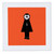 3dRose Vampire - Quilt Square, 10 by 10-inch (qs_23486_1)