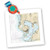 3dRose Print of Nautical Map Of Tampa Bay - Quilt Square, 10 by 10-inch (qs_214251_1)