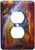 3dRose Lsp_76783_6 Galaxy and Nebula - Orion Nebula Space Galaxy 2 Plug Outlet Cover