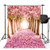 Kooer 5x7ft Cherry Blossom Tree Style Photography Backdrops Oriental Cherry Wall Photography Backgrounds Photo Studio Prop Baby Children Family Photoshoot Backdrop Customized Various Size